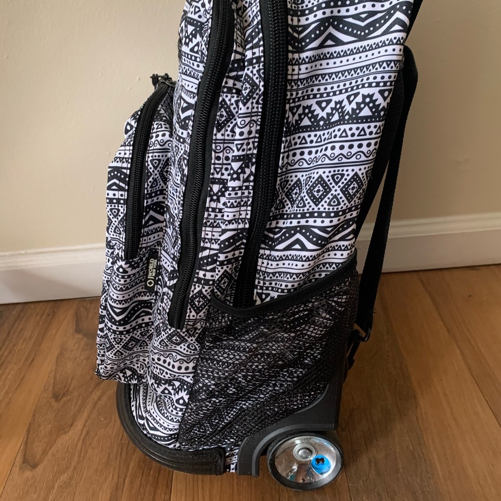 Target brand ‘J World’ Rolling backpack